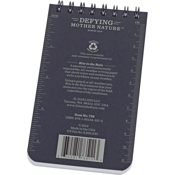 RITR735_add_02.jpg Rite in the Rain Top Spiral Notebook 3x5in Black