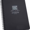 RITR773.jpg Rite in the Rain Side Spiral Notebook 4.625x7in Black