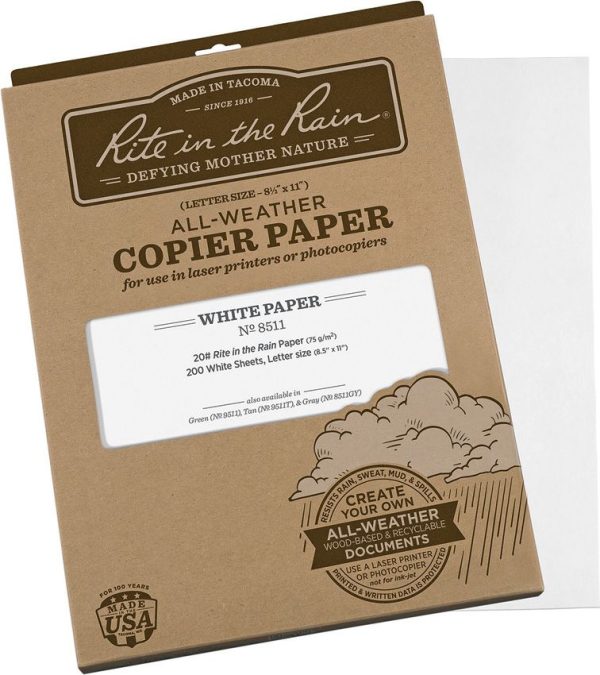 RITR8511.jpg Rite in the Rain Copier Paper White 200 Sheets