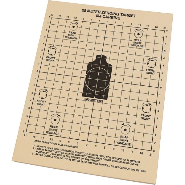RITR9125_add_01.jpg Rite in the Rain 25m Zeroing Target Sheets 100 Pack