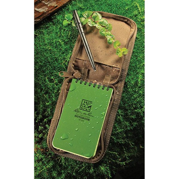 Rite in the Rain 3x5 Green Notebook Kit with Pen