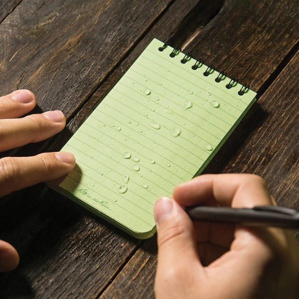 Rite in the Rain 3x5 Top Spiral Notebook Green