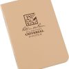 RITR971TFXM.jpg Rite in the Rain Mini Stapled Notebook 3 Pack Tan