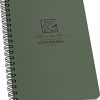 Rite in the Rain Side Spiral Notebook Green 4.63x7
