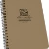 RITR973T.jpg Rite in the Rain Side Spiral Notebook Tan 4.63x7