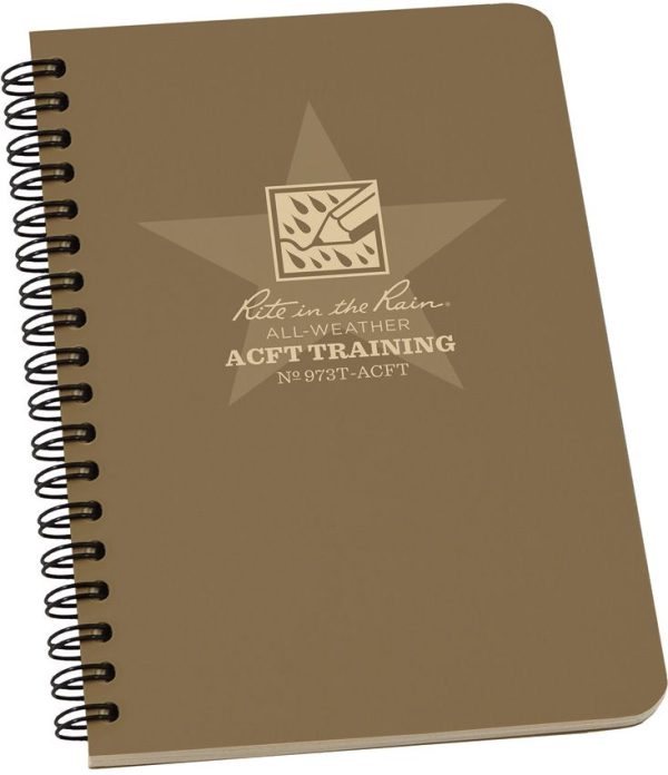 RITR973TACFT.jpg Rite in the Rain ACFT Physical Fitness Journal Tan