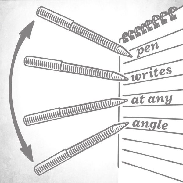RITR97B_add_02.jpg Rite in the Rain All-Weather Pen Clicker Black 5.25