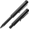 Rite in the Rain Metal Portage Pen 4.25" Brass Barrel Flat Black