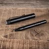 Rite in the Rain Metal Portage Pen 4.25" Brass Barrel Flat Black
