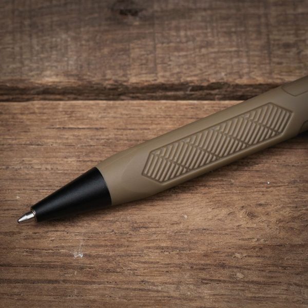 Rite in the Rain Mini Bolt-Action Pen Tan Brass