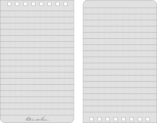 Rite in the Rain Top Spiral Camo Notebook 3x5
