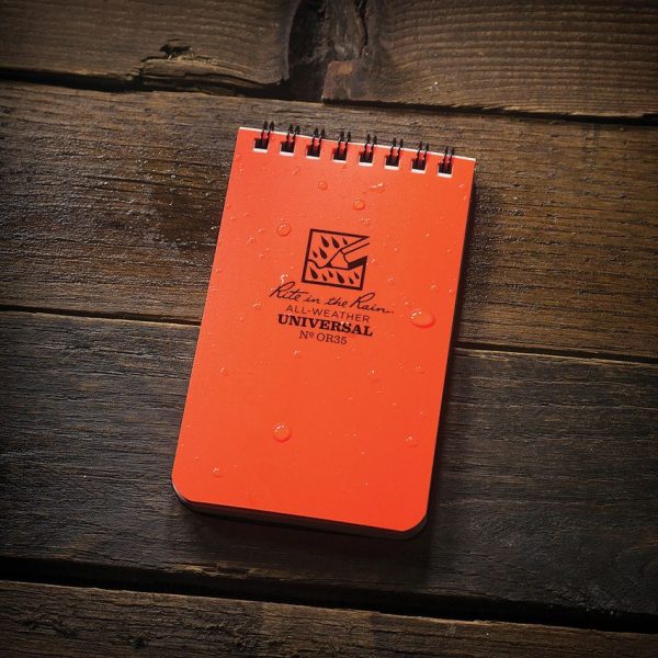 RITROR35_add_02.jpg Rite in the Rain Top Spiral Notebook Orange 3x5