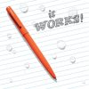Rite in the Rain All-Weather Pen Clicker Orange Click