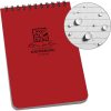 Rite in the Rain Top Spiral Red Notebook 4x6 - Universal Pattern