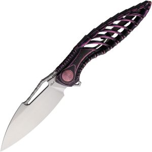 Rike Knife Thor 6 Framelock Purple Titanium M390