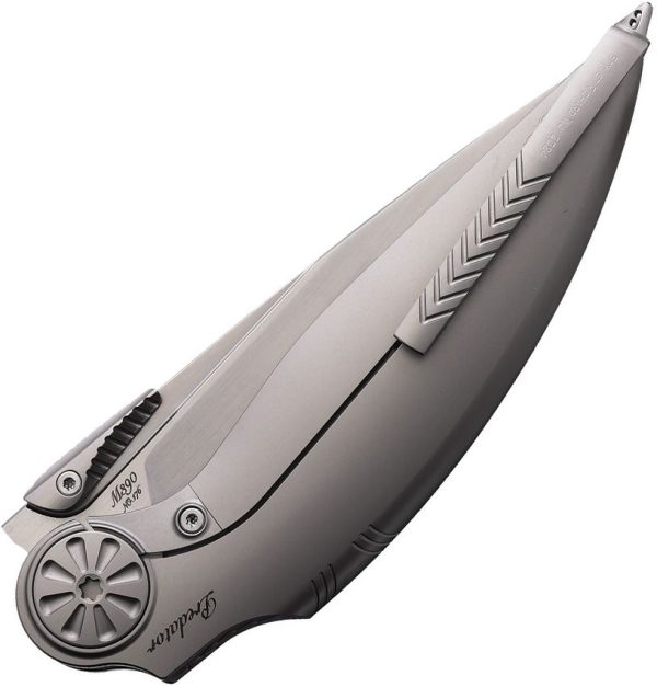 Rike Knife Predator P Framelock Titanium M390