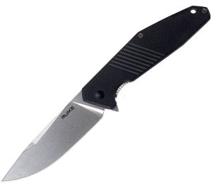 RUIKE D191 Framelock Black G10 Folding Knife