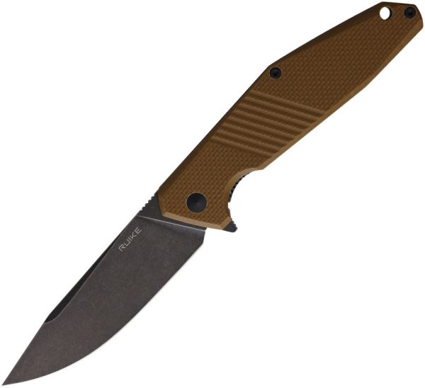 RUIKE D191 Framelock Brown G10 Folding Knife
