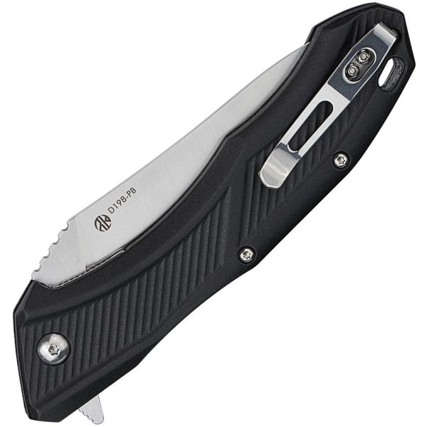 RUIKE D198 Linerlock Black Nylon Folding Knife