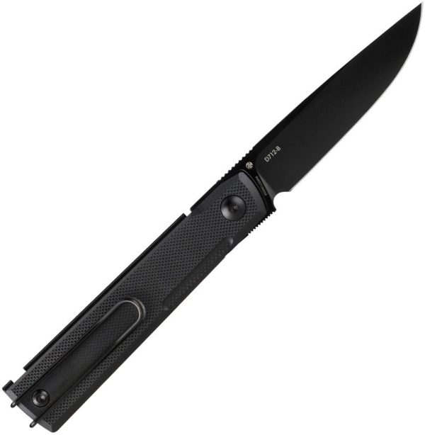 RUIKE D712 Linerlock Black G10 Drop Point Knife