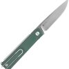 RUIKE D712 Linerlock Green G10 Drop Point Knife