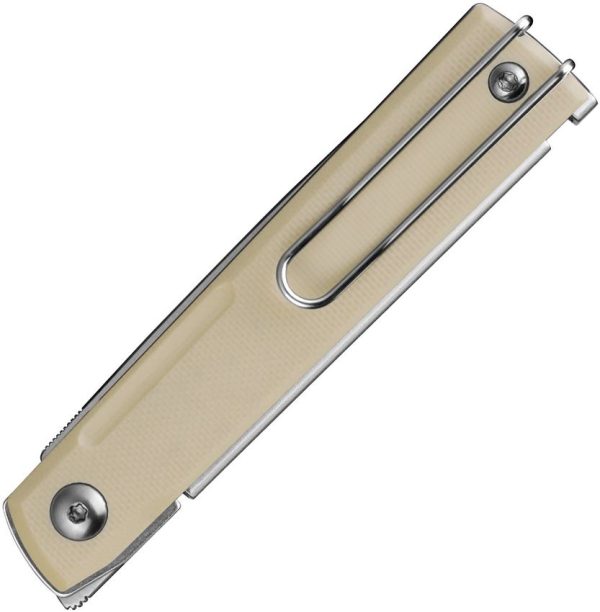 RUIKE D712 Linerlock Tan G10 Drop Point Knife
