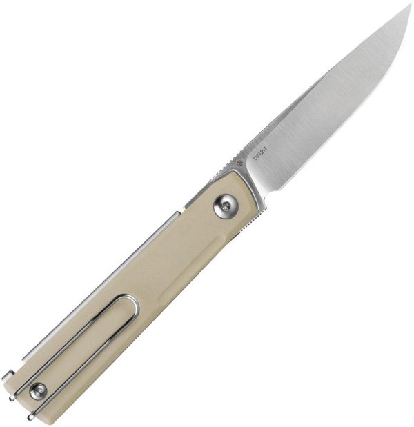 RUIKE D712 Linerlock Tan G10 Drop Point Knife