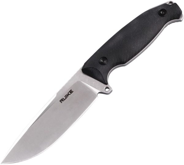 RUIKE Jager F118 Fixed Blade Knife 14C28N Stainless Black G10