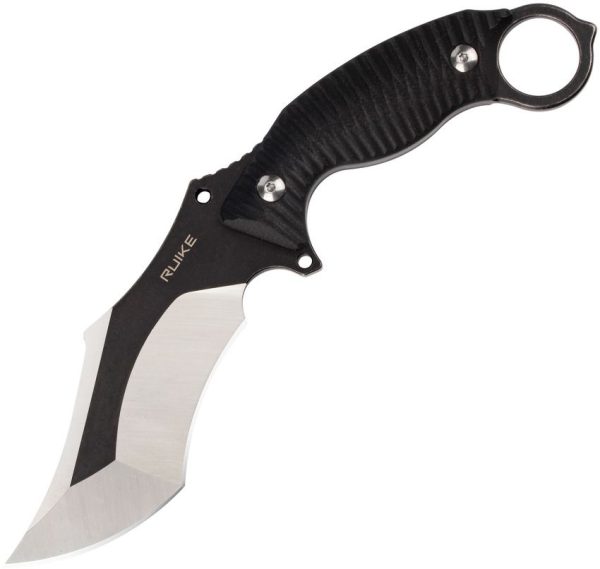 RUIKE F181 Fixed Blade 14C28N Stainless Black G10 Handle