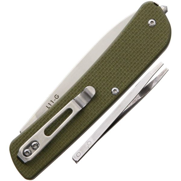 RUIKE L11 Slip Joint Folder - OD Green G10 12C27