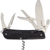 RKELD31B.jpg RUIKE LD31 12-in-1 Multitool Folding Knife 12C27 Sandvik Black G10