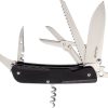 RKELD42B.jpg RUIKE LD42 12-in-1 Multi Tool Folding Knife 12C27 Blade Black G10