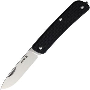 RUIKE M11 Medium Folder - Black G10 12C27 Mirror