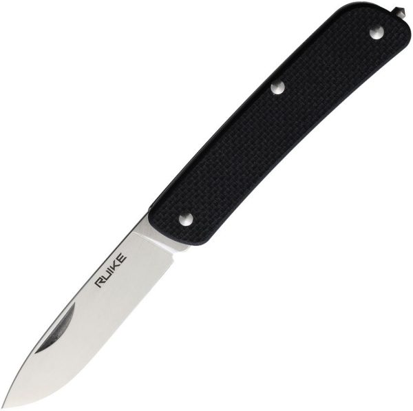 RUIKE M11 Medium Folder - Black G10 12C27 Mirror