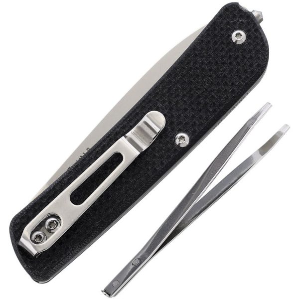 RUIKE M11 Medium Folder - Black G10 12C27 Mirror