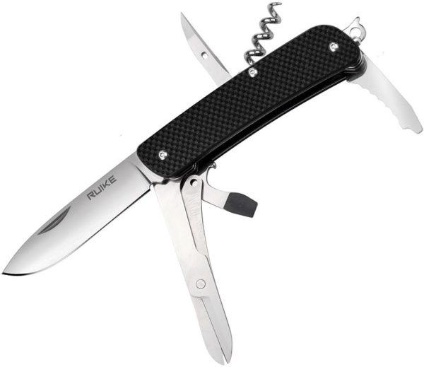 Ruike M31 Premium Multi-Tool Folder Black 15 Tools