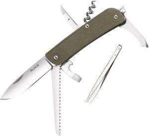 RKEM32G.jpg Ruike M32 Multi-Tool Folder Green G10 Saw Blade
