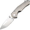 RUIKE M671-TZ Framelock Folding Knife 154CM Tanto Titanium