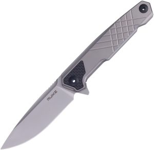 RKEM875TZ.jpg RUIKE M875-TZ Framelock Folding Knife N690 Titanium Carbon Fiber