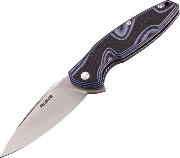 RKEP105K.jpg RUIKE Fang P105 Linerlock - Pale Blue G10