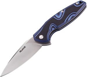 RUIKE Fang P105 Linerlock - Blue-Black G10