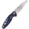 RUIKE Fang P105 Linerlock - Blue-Black G10
