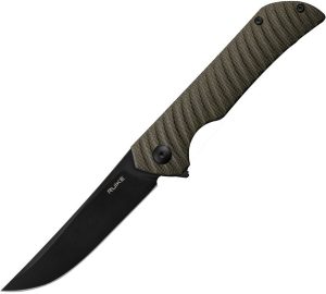 RKEP122MB.jpg Ruike P122 Linerlock Folding Knife 14C28N Black Micarta