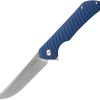 RKEP122ME.jpg Ruike P122 Linerlock Folding Knife Blue Micarta 14C28N Blade