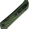 Ruike P122 Folding Knife 14C28N Green Micarta Linerlock EDC