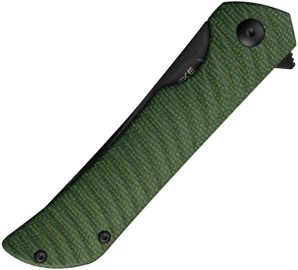 Ruike P122 Folding Knife 14C28N Green Micarta Linerlock EDC