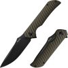 Ruike P123 Linerlock Folding Knife 14C28N Sandvik Black