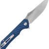 Ruike P123 Linerlock Blue Folding Knife 14C28N Sandvik Blade