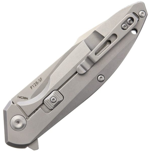RUIKE P128-SF Framelock Folding Knife 14C28N Sandvik Blade