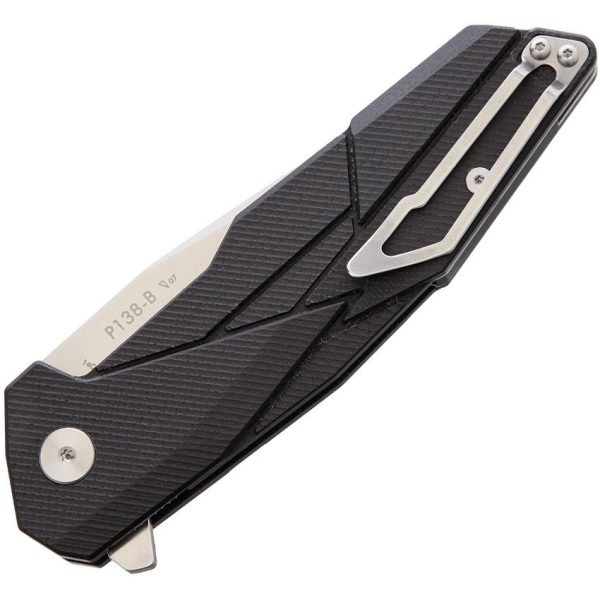 RKEP138B_add_01.jpg RUIKE P138 Linerlock Folding Knife 14C28N Sandvik Black G10